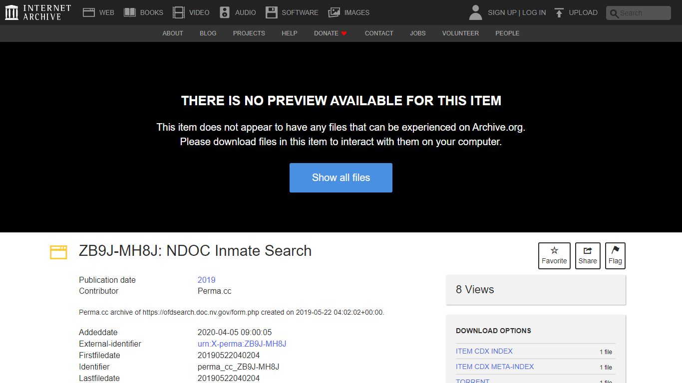 ZB9J-MH8J: NDOC Inmate Search : Free Download, Borrow, and Streaming ...